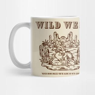 Wild West Cowboy Rodeo Mug